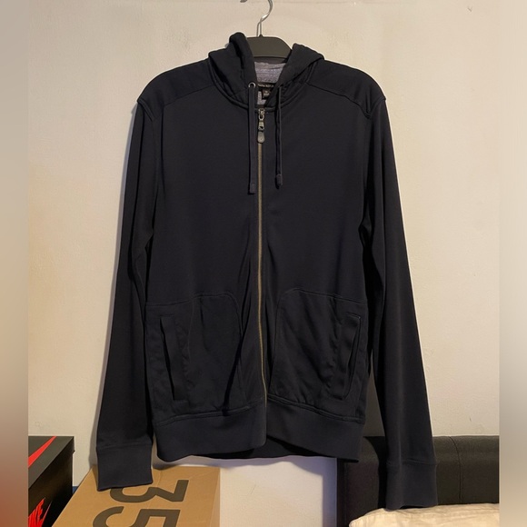 Banana Republic Other - Banana Republic Mens Navy Zip Up Hoodie